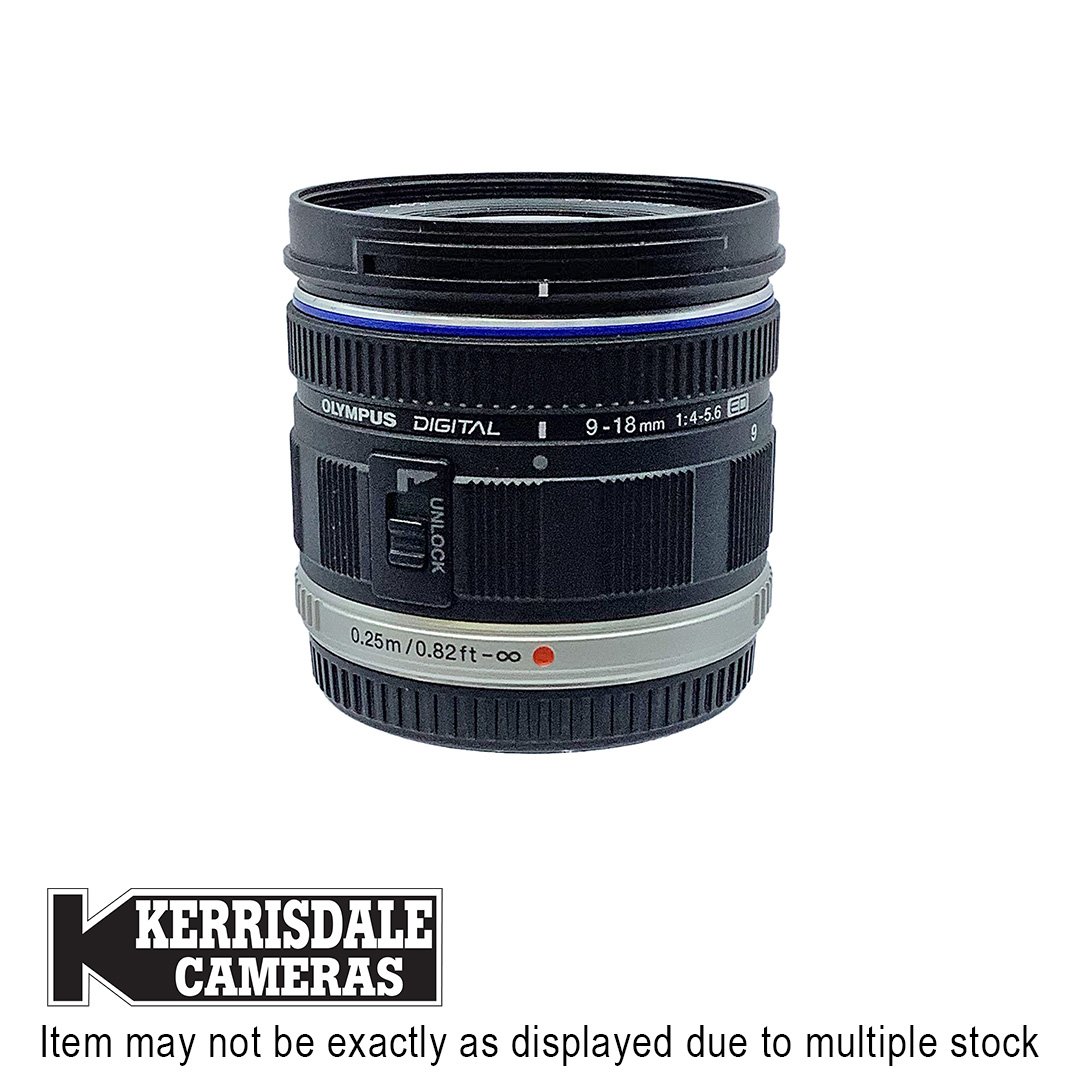 Olympus-Used 9-18mm F4.0-5.6 ED - Good Condition - Micro Four Thirds Mount – Used # 587.166A918M