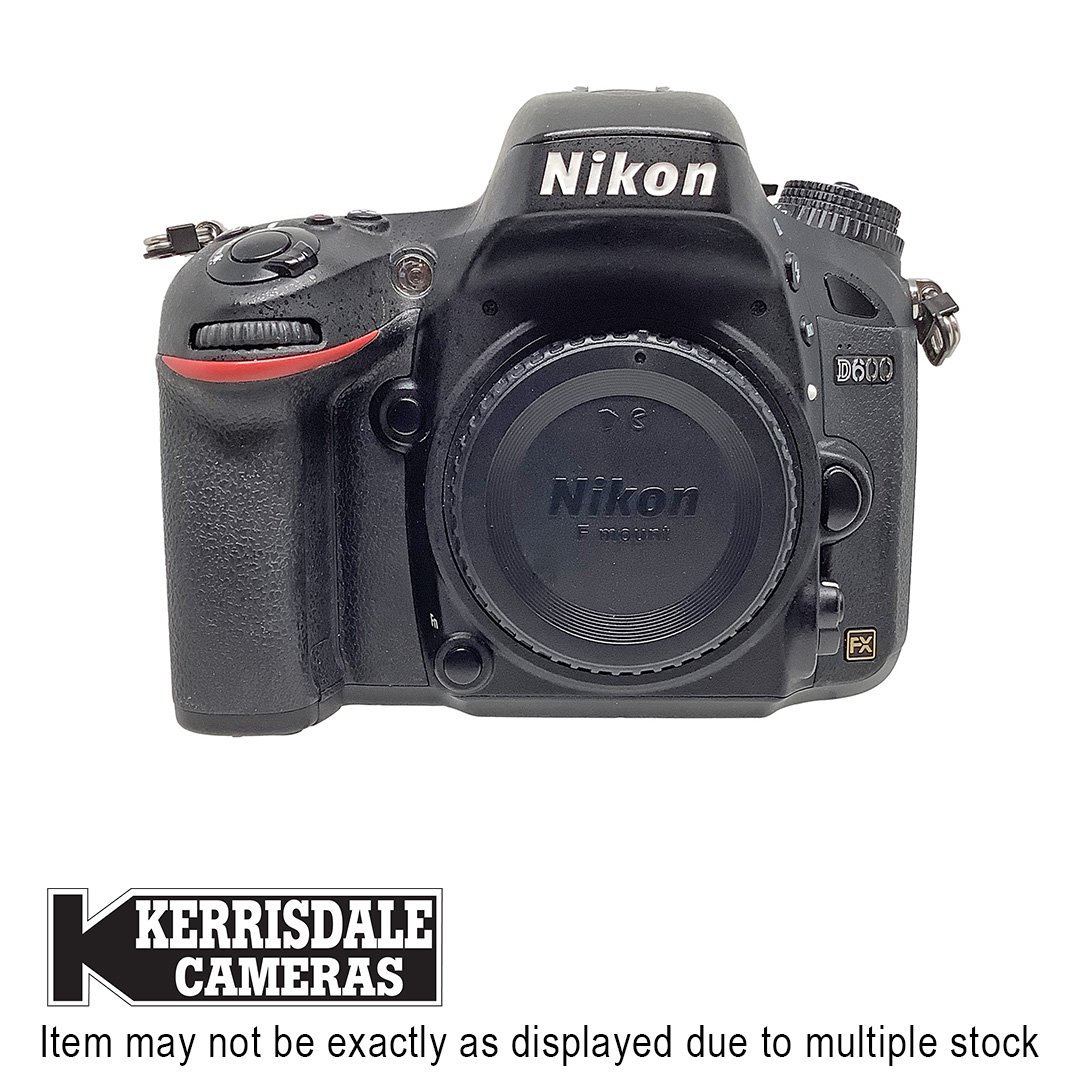 Nikon-Used D600 Body - 24.3MP 1080P HD – Good Condition - Nikon FX Mount – Used # 587.NID600