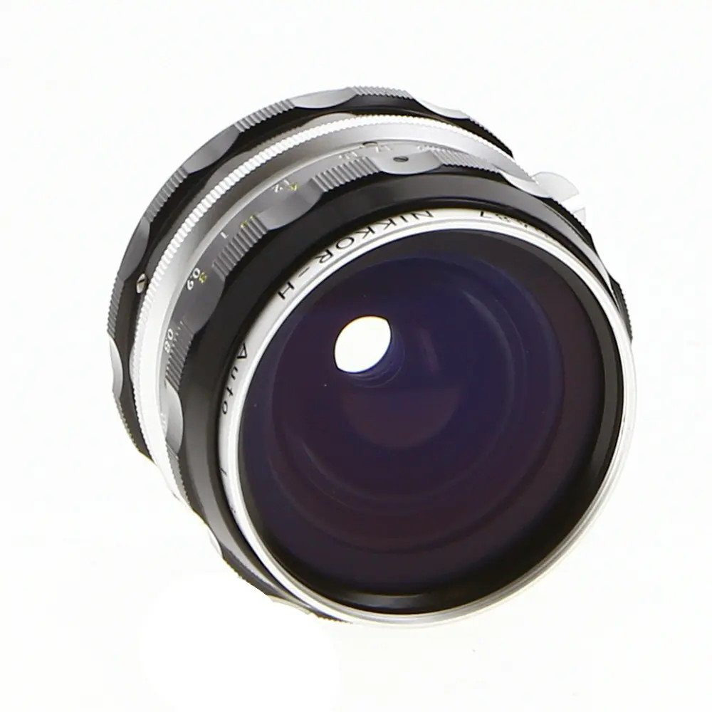 Nikon 28mm f/3.5 NIKKOR-H Auto Manual Focus Lens used