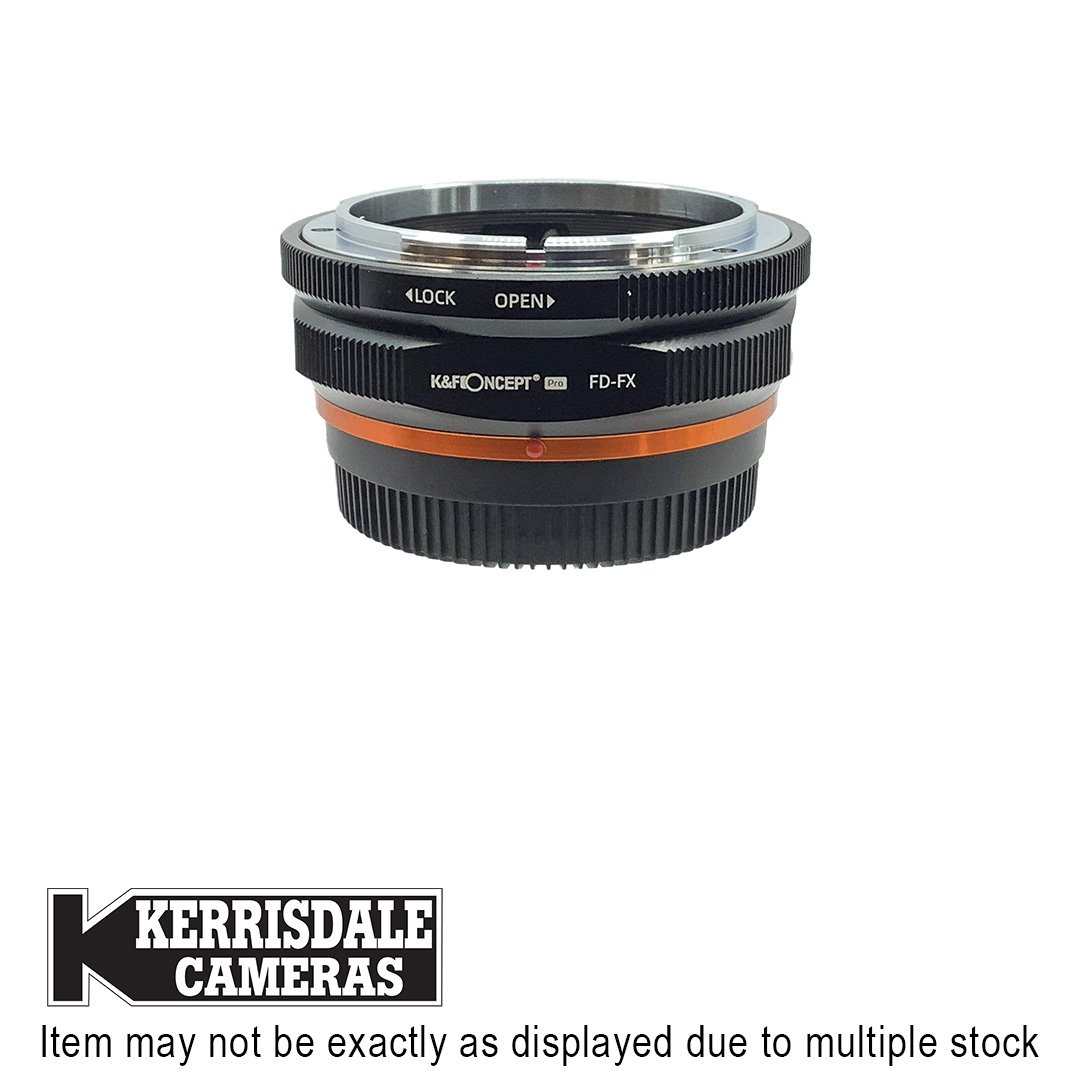 K-And-F-Concept-Used Canon FD To Fuji X Mount Adapter - Good Condition - Used # 587.22017803X