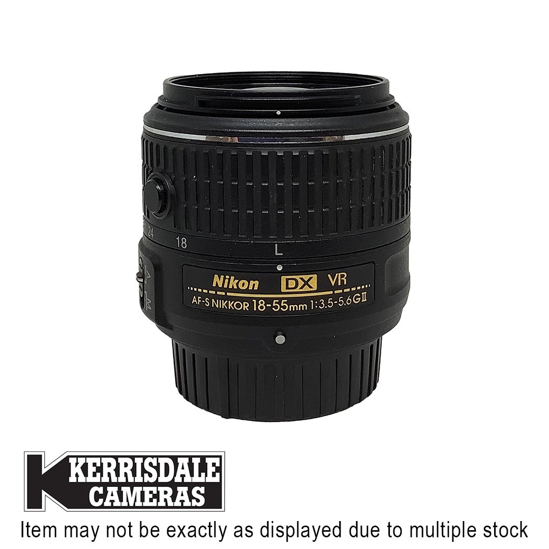 Nikon-Used 18-55mm F3.5-5.6 AF VR II - Good Condition – Nikon DX Mount – Used # 587.25A1855V2