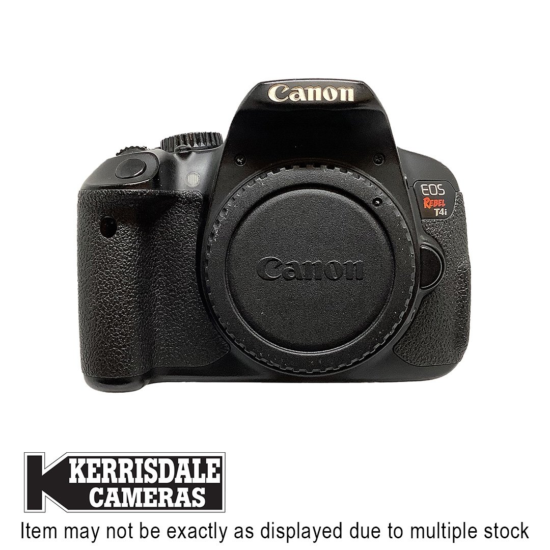 Canon-Used Rebel T4i Body – 18mp HD - Good Condition - Canon EFS Mount – Used # 587.CAT4I