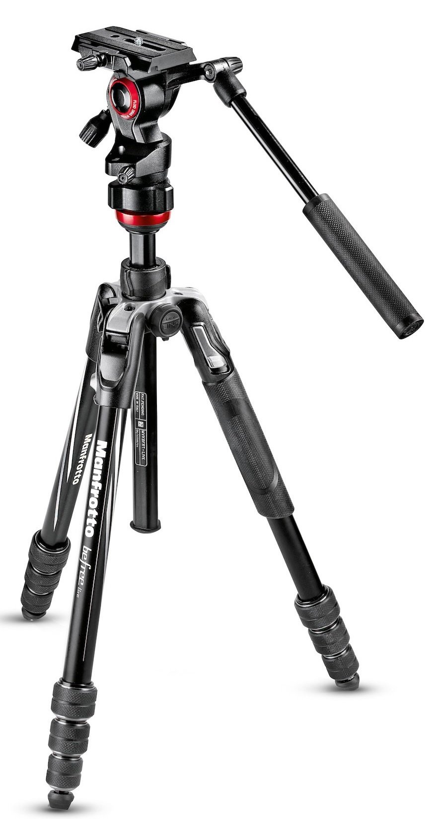 Manfrotto Befree Live Aluminium Tripod Twist Video Head