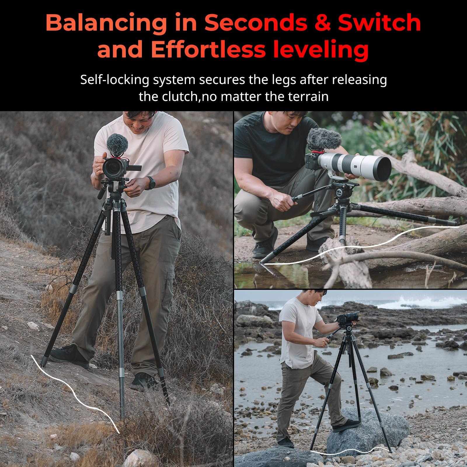 Smallrig x Potato Jet TRIBEX Hydraulic Tripod Kit #5305
