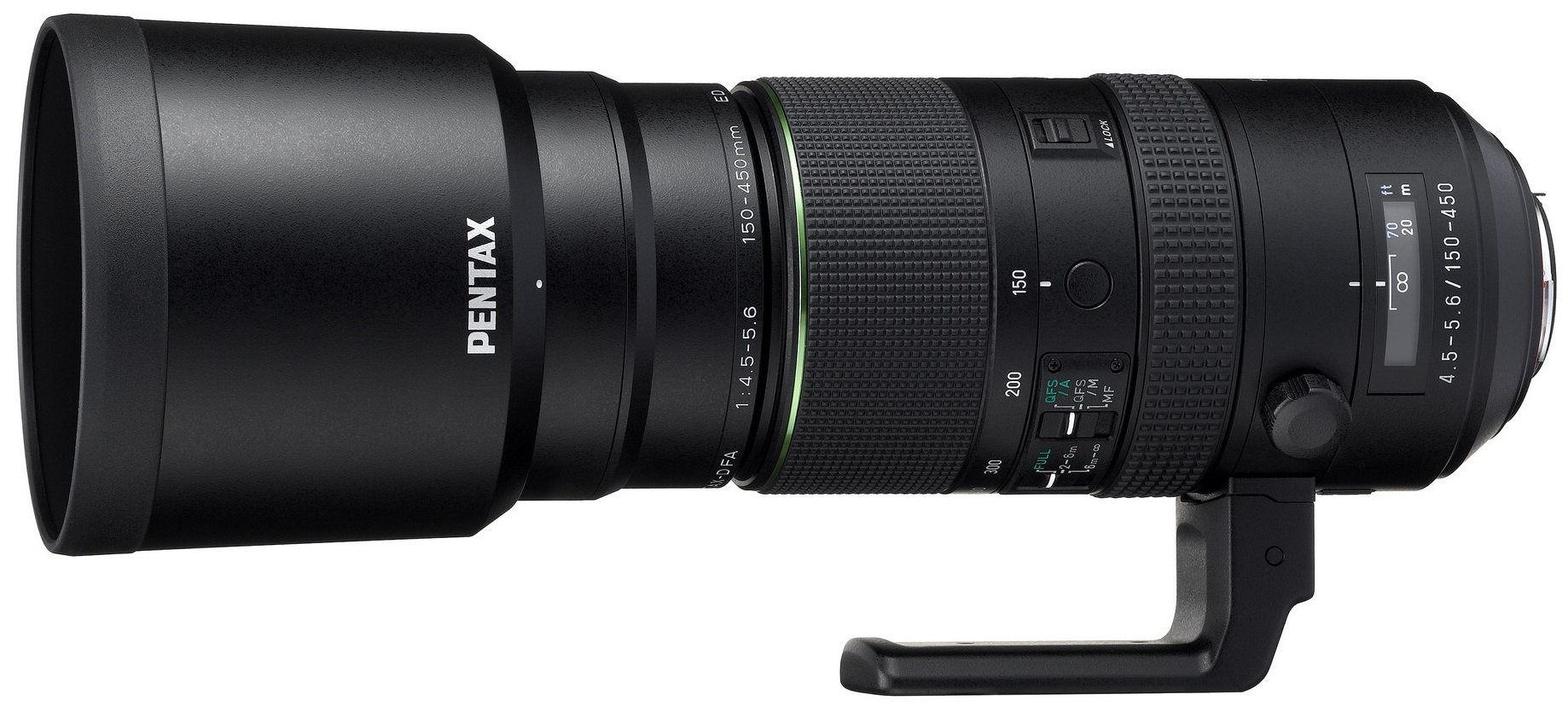 Pentax HD PENTAX D FA 150-450mm F4.5 5.6 DC AW