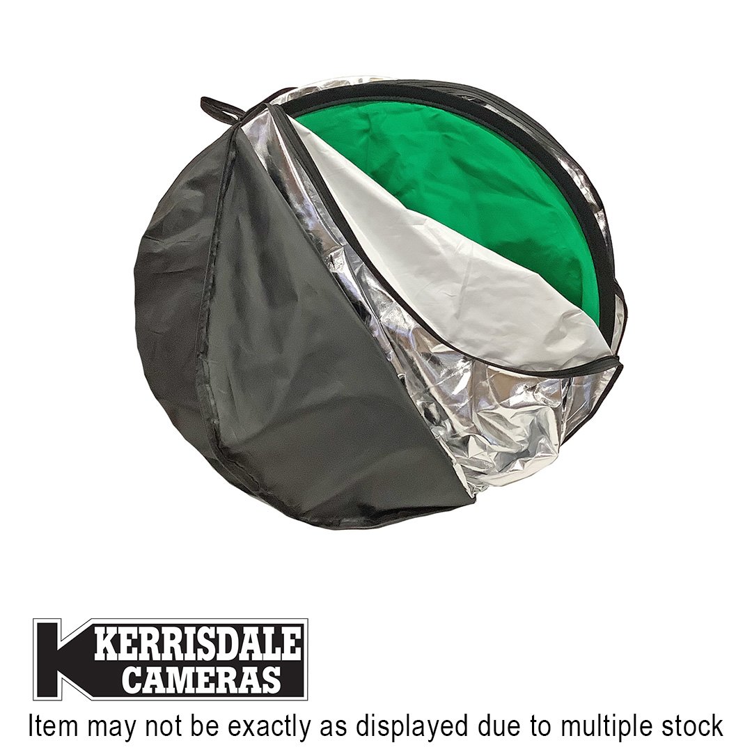 Assorted-Brands-Used 77x55 Reflector Blue/Green Screen with Clamp – Used # 587.19714802X