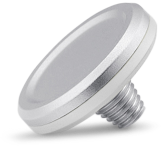 Leica Soft Release Button - Aluminum - Silver
