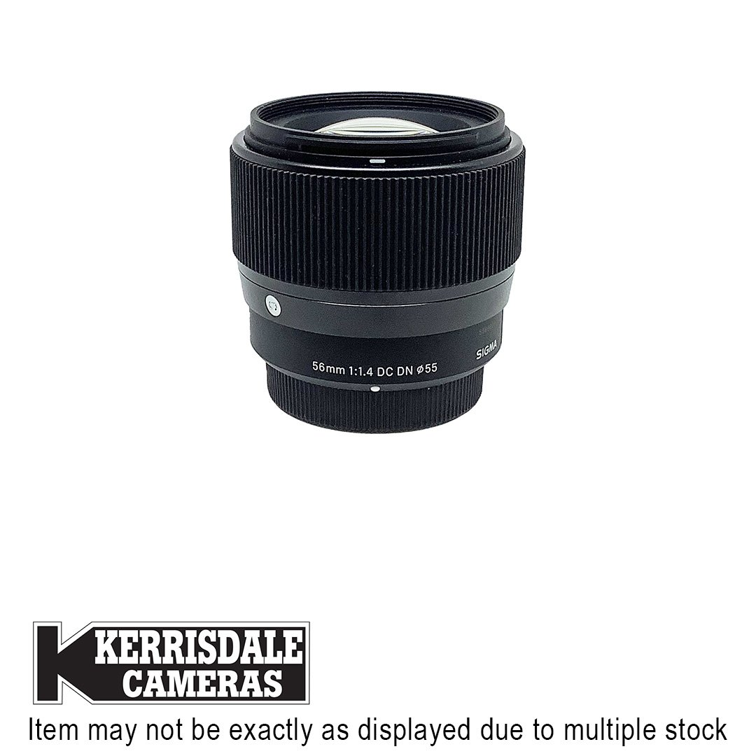 Sigma-Used 56mm F1.4 DC DN - Good Condition - Micro Four Thirds Mount - Used # 587.166A56S