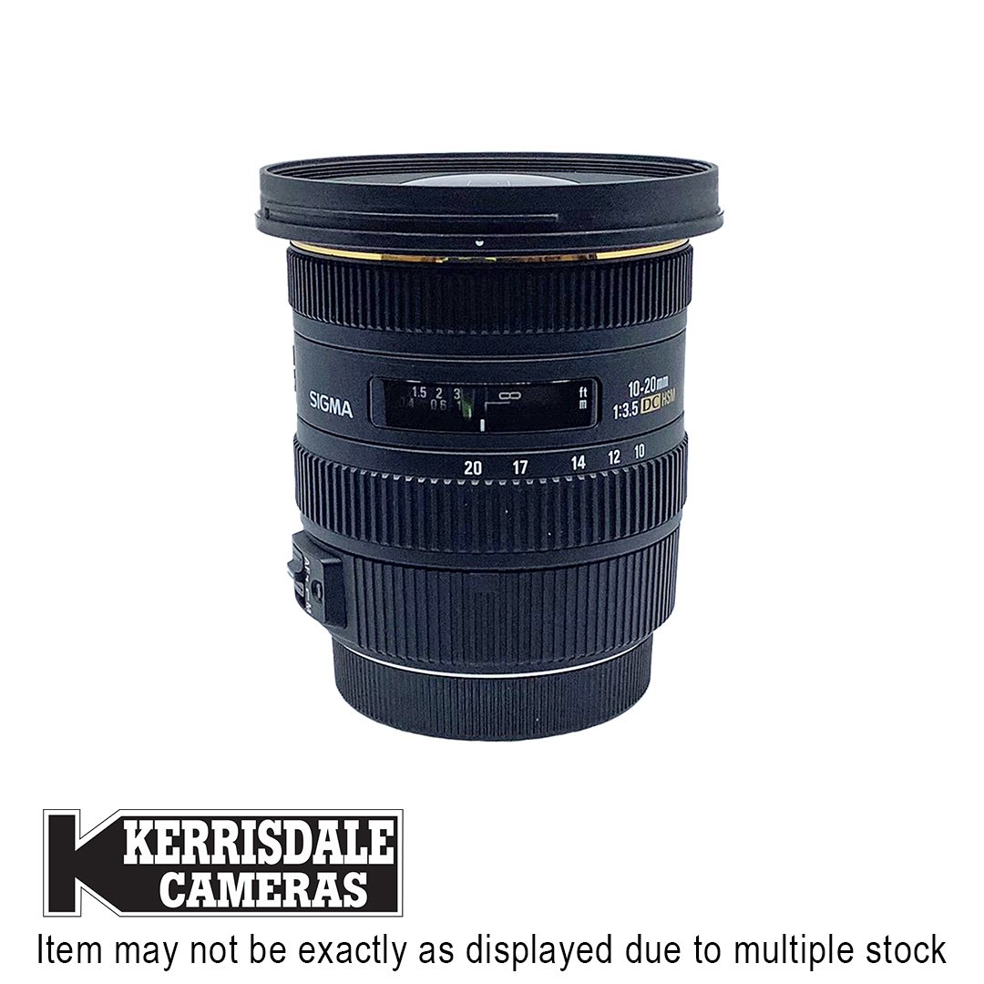 Sigma-Used 10-20mm F3.5 EX DC HSM - Good Condition - Canon EFS Mount – Used # 587.156A1020S