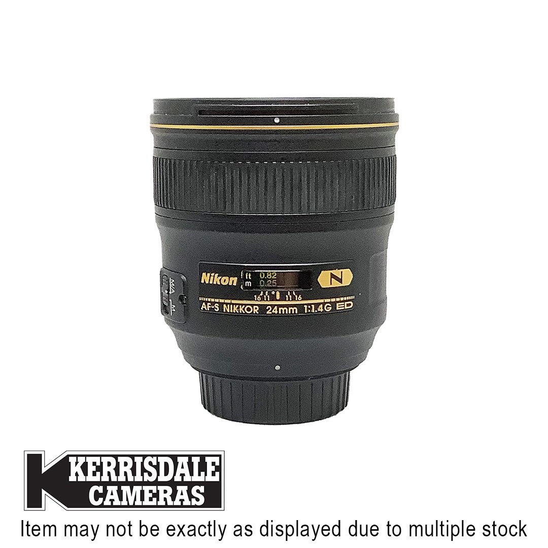 Nikon-Used 24mm F1.4 AFS G - Good Condition - Nikon FX Mount - Used # 587.25A2414G