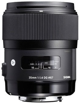 Sigma 35mm F/1.4 DG HSM Lens for Nikon