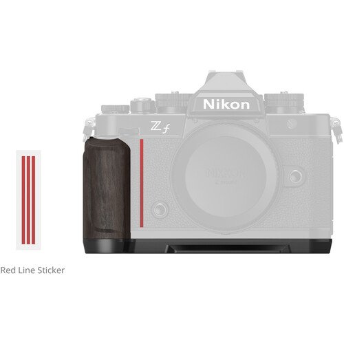 Smallrig L-Shape Mounting Plate with Wood Grip for Nikon Zf #4801