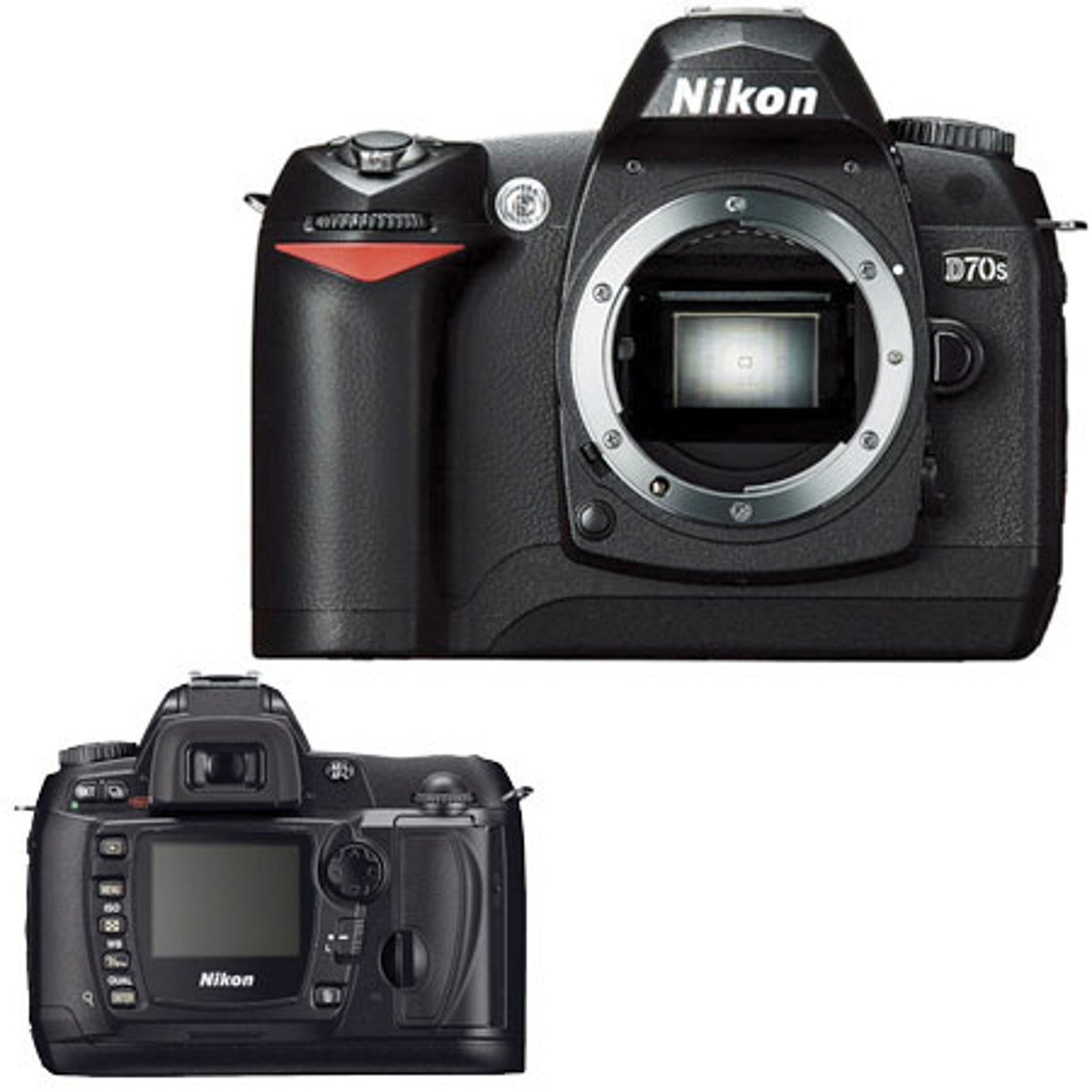 Nikon D70S 6.1 MP Digital SLR Camera Body used