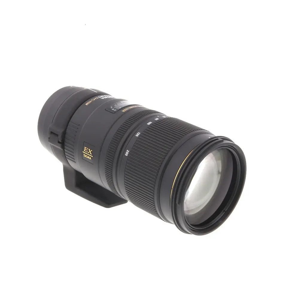 Nikon Sigma 70-200mm f/2.8 APO DG EX HSM OS Autofocus Lens for {77} WITHOUT Tripod Collar/Foot used
