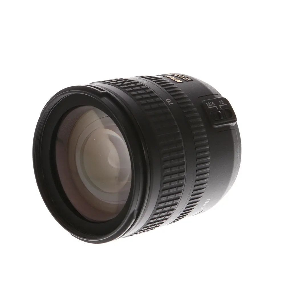 Nikon AF-S DX Nikkor 18-70mm f/3.5-4.5 G ED Autofocus APS-C Lens used