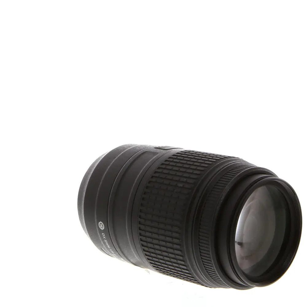 Nikon AF-S DX Nikkor 55-300mm f/4.5-5.6 G ED VR Autofocus APS-C Lens used