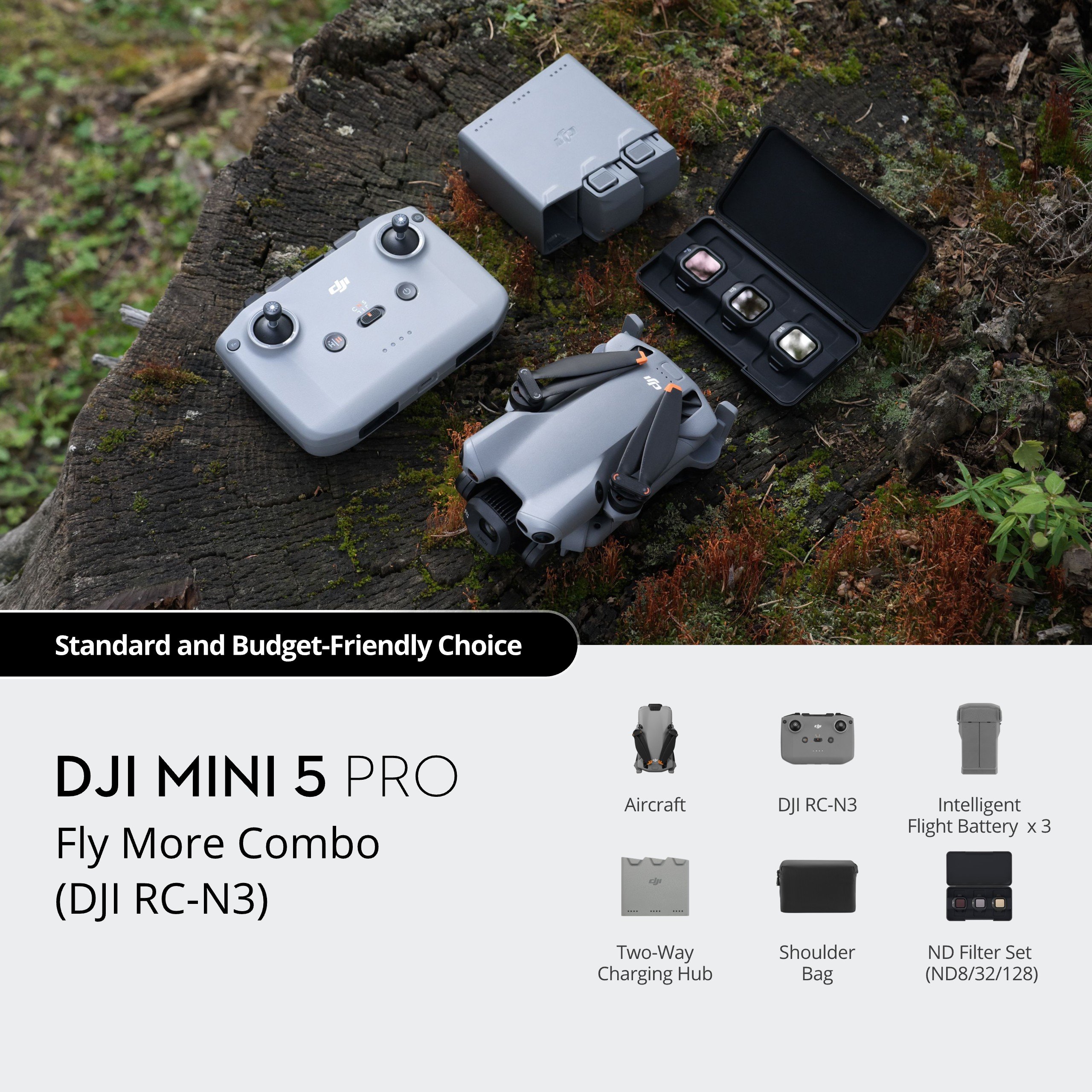 Dji-Innovations Mini 5 Pro Fly More Combo (DJI RC-N3)