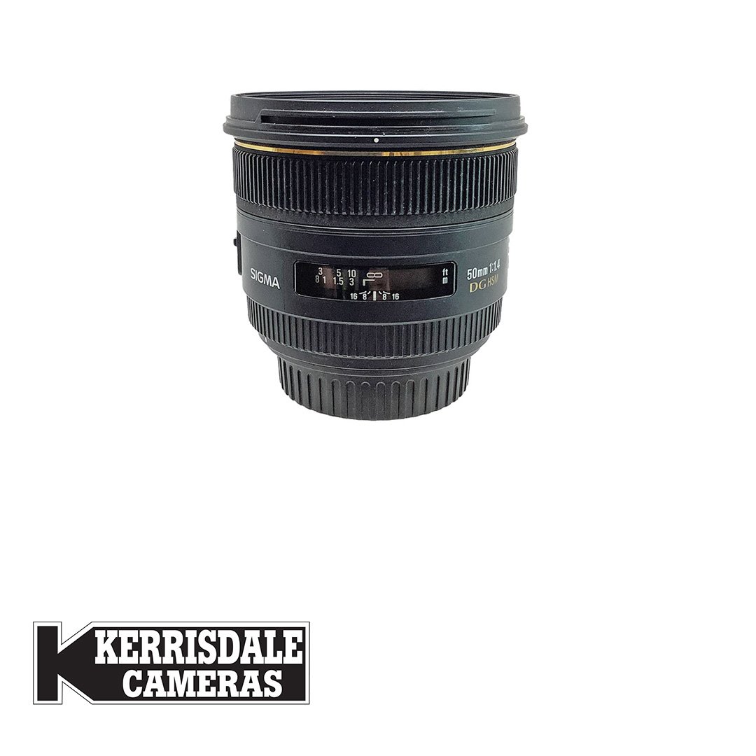 Sigma-Used 50mm F1.4 EX DG HSM - Fair Condition - Dusty - Canon EF Mount – Used # 587.22023301X