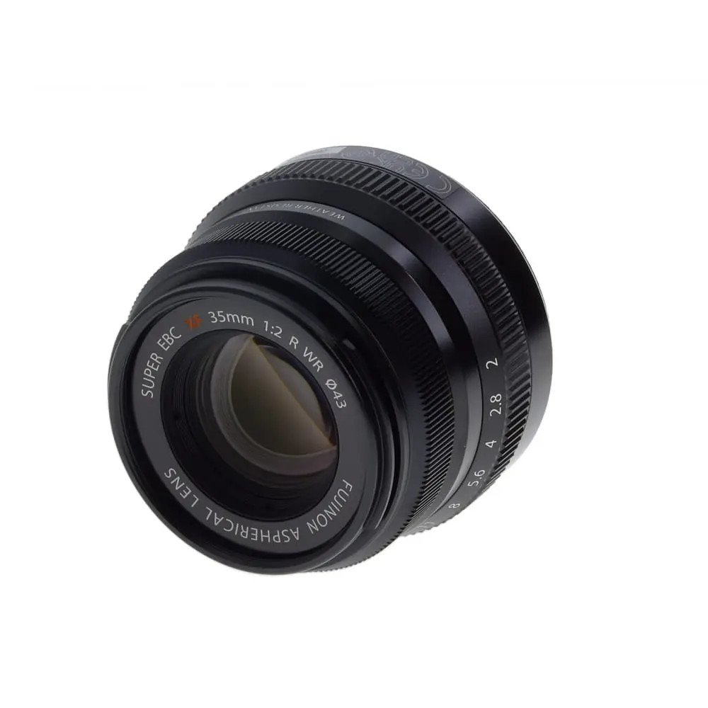 Fujifilm XF 35mm f/2 R WR Fujinon APS-C Lens for X-Mount, Black {43} used