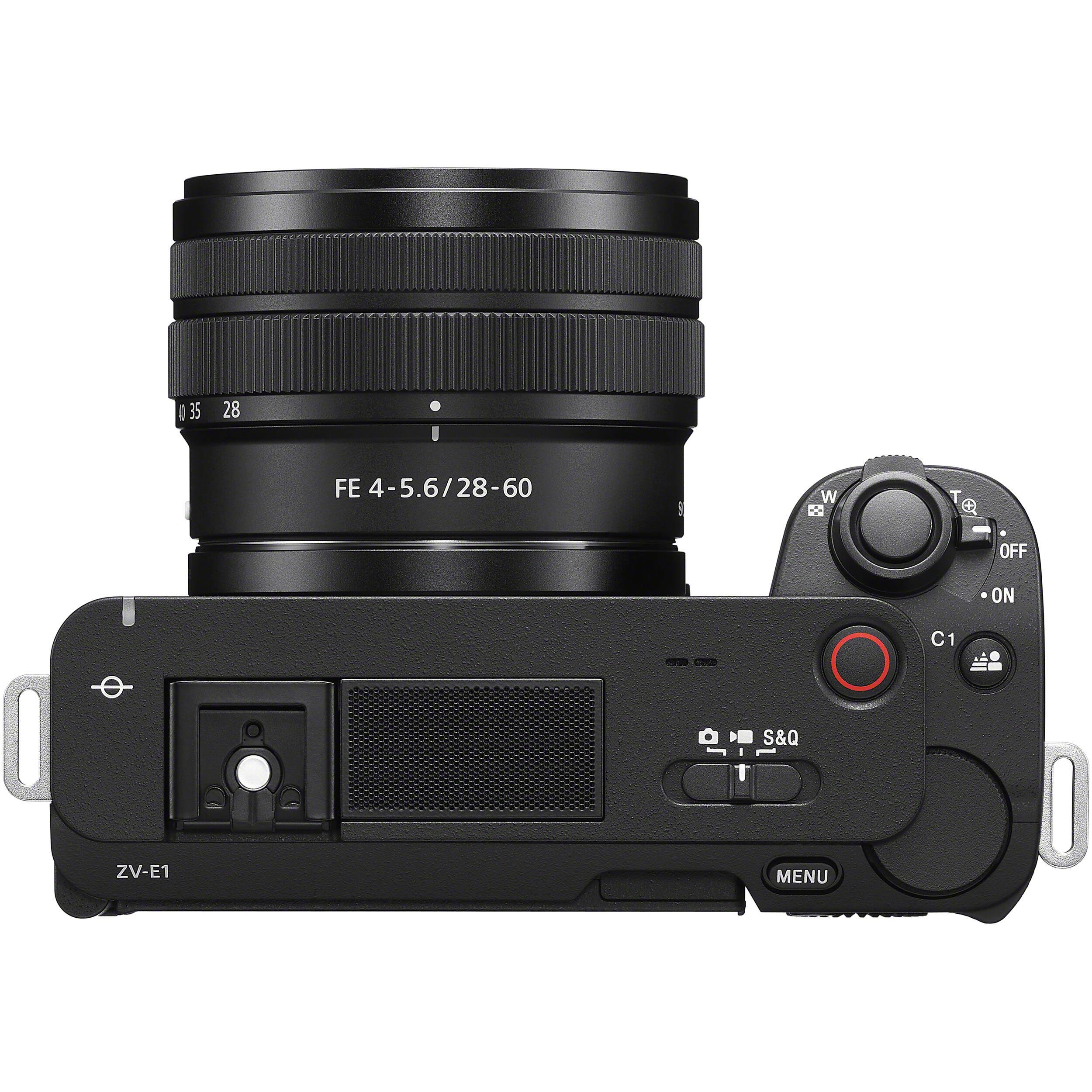 Sony ZV-E1 Full Frame Interchangeable Lens Vlog Camera with FE 28-60mm f4-5.6 Lens