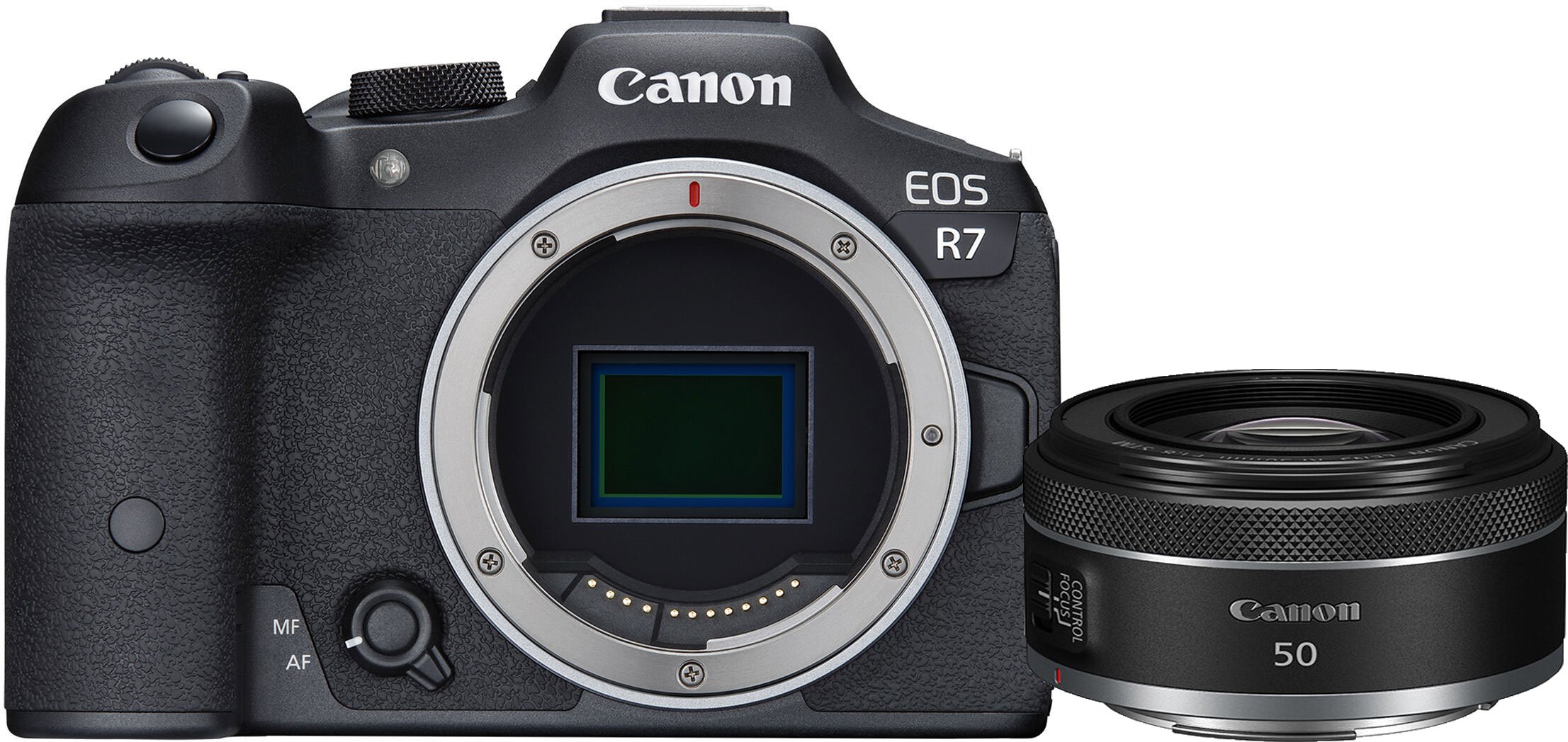 Canon EOS R7 Mirrorless Camera with RF 50mm F1.8 STM Lens - Mike's