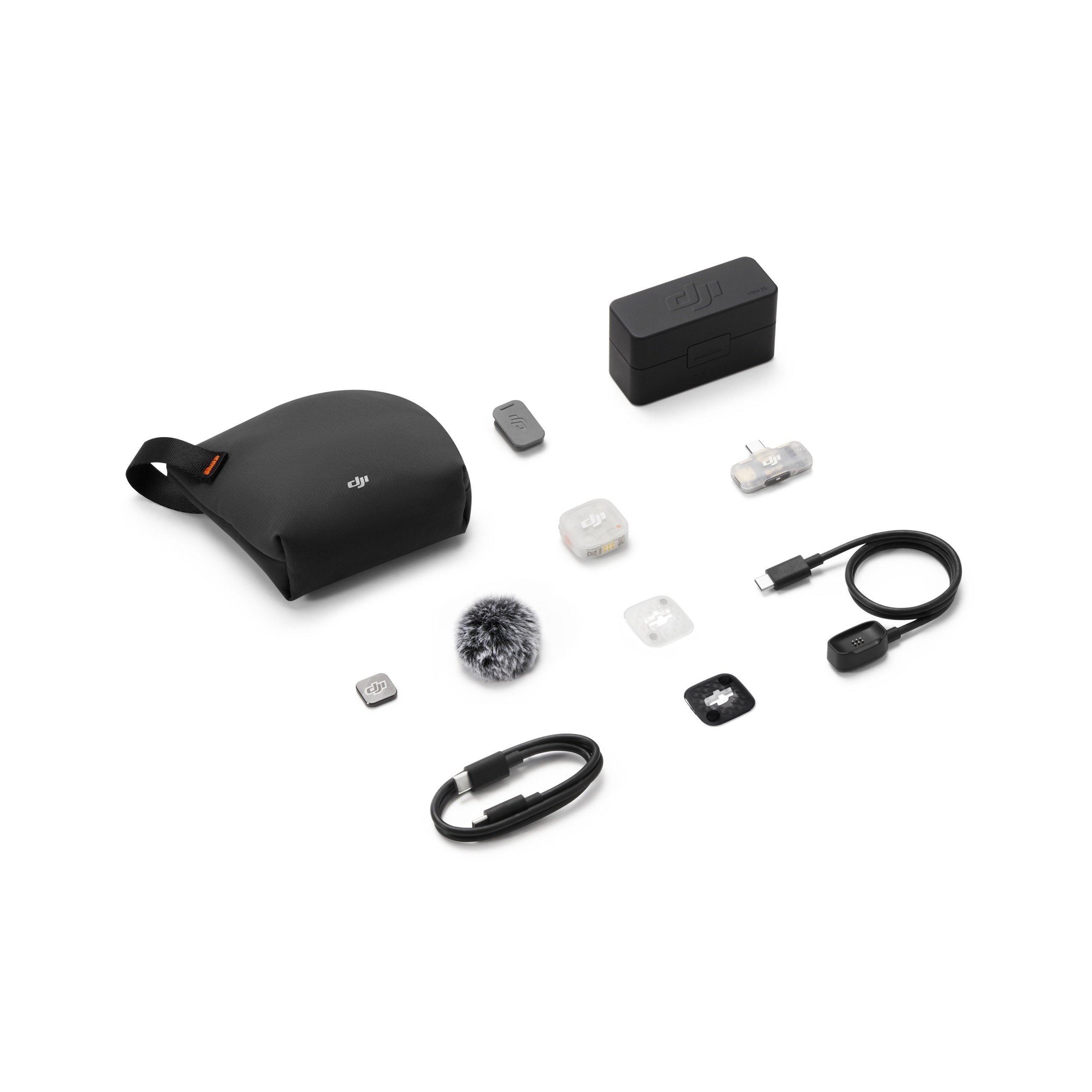 Dji-Innovations Mic Mini 2S (1 TX + 1 Mobile RX + Charging Case)