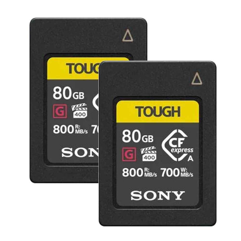 Sony 2-Pack Sony CEA-G Series CFexpress Type A Tough Memory Card