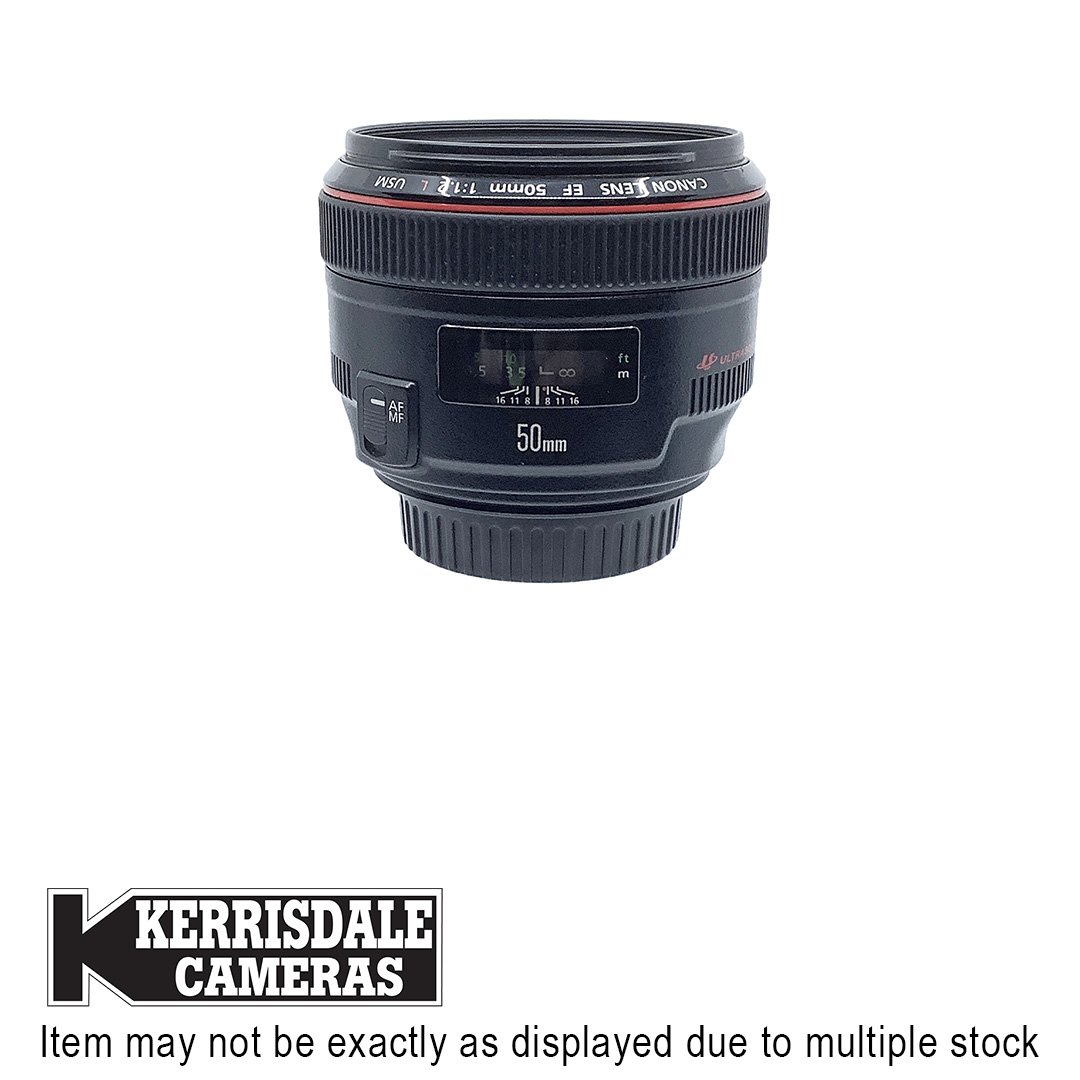 Canon-Used 50mm F1.2 L USM – Good Condition - Canon EF Mount – Used # 587.156A12L