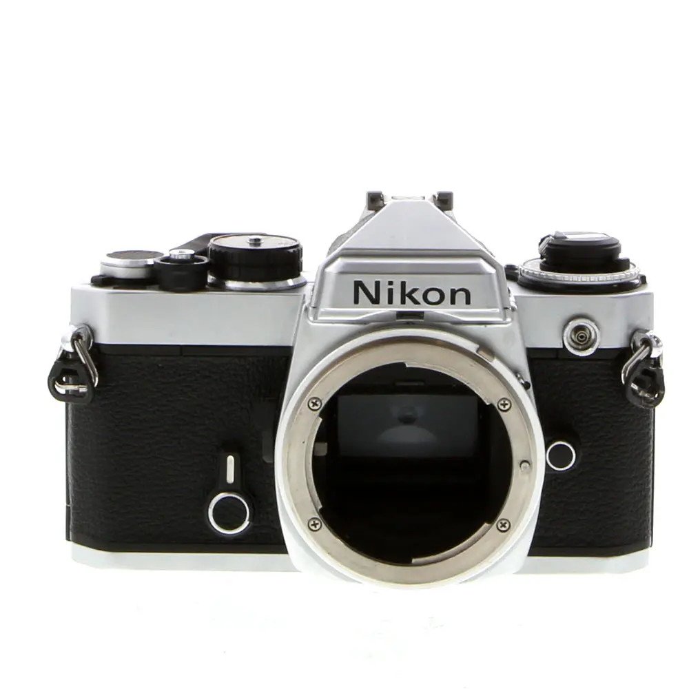 Nikon FE 35mm Camera Body, Chrome used