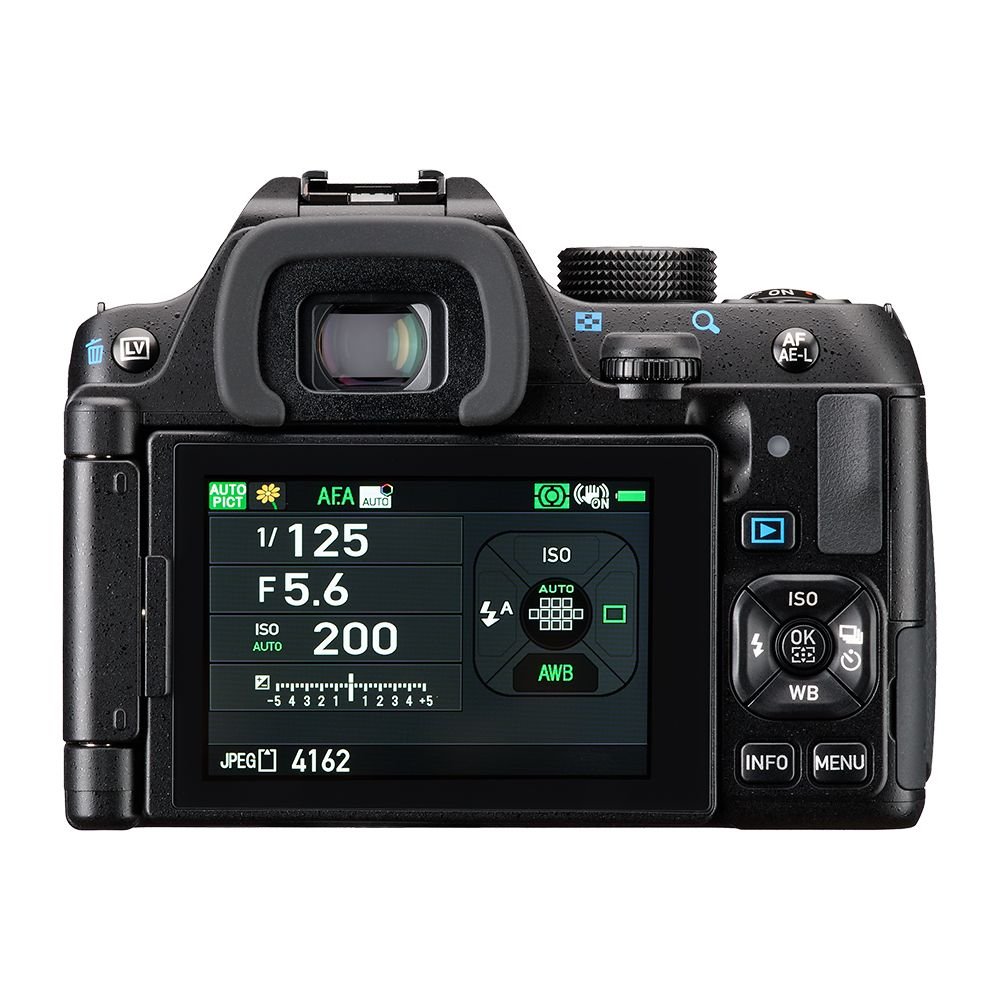 Pentax KF DSLR Camera with smc DA L 18-55mm f3.5-5.6 Al WR Lens