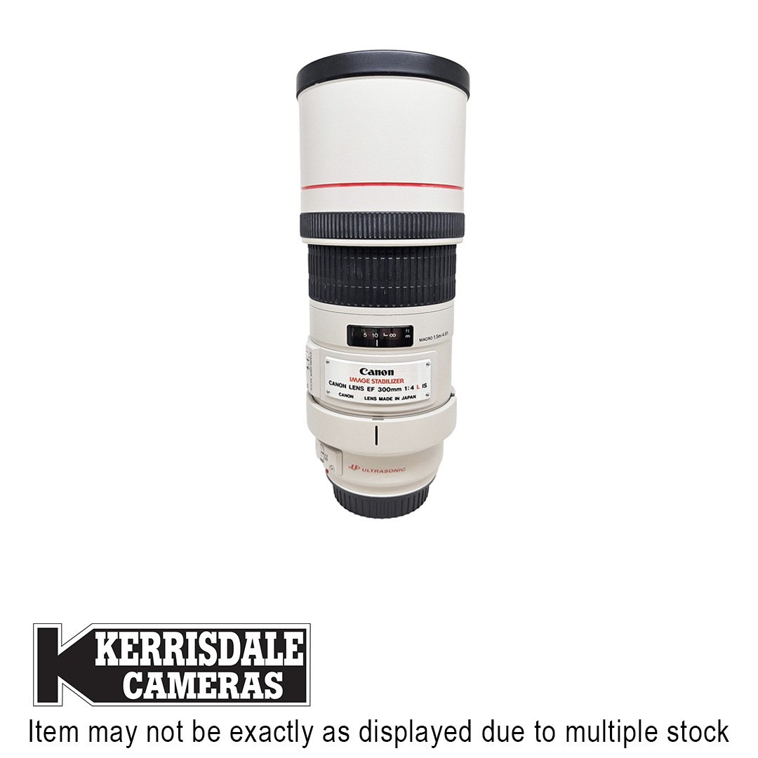 Canon-Used 300mm F4 L IS - Good Condition - Canon EF Mount - Used  #587.156A300S