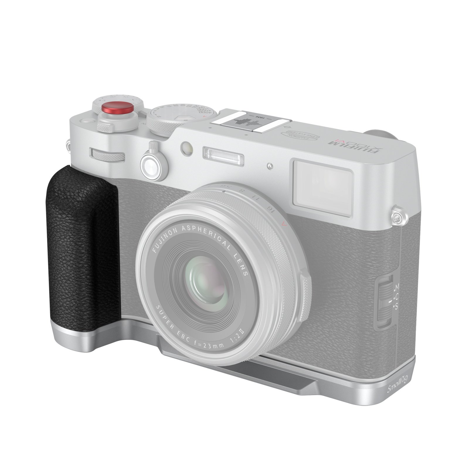 Smallrig L-Shape Grip for FUJIFILM X100VI / X100V - Silver - 4555B