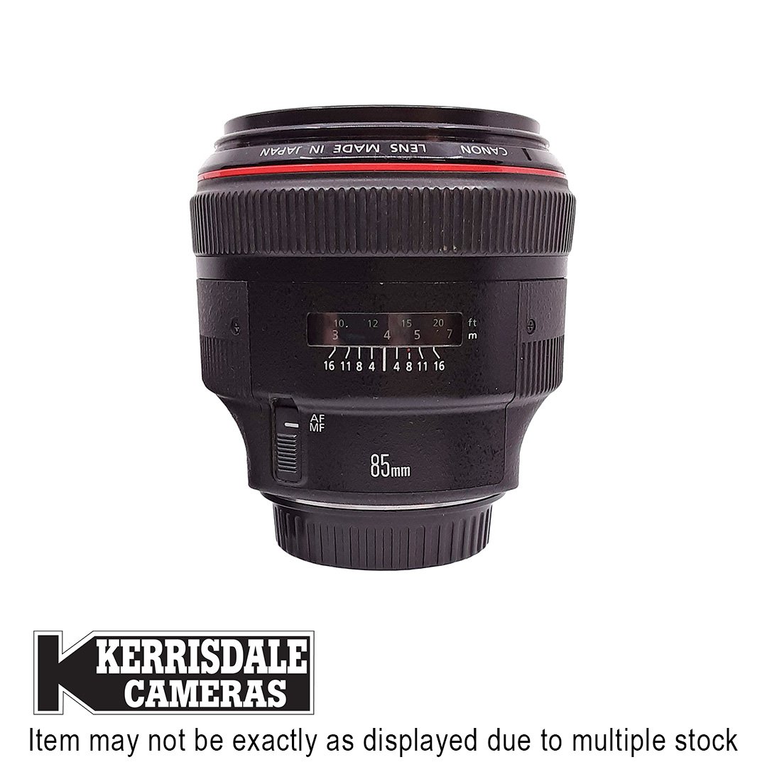 Canon-Used 85mm F1.2 L II – Fair - Dust Flecks - Canon EF Mount – Used # 587.21431501X