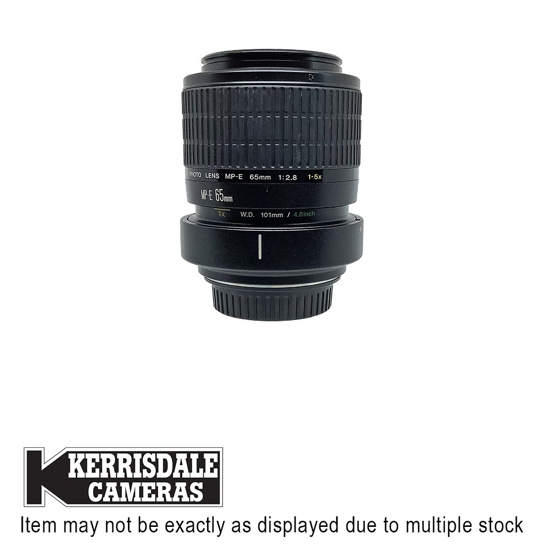 Canon-Used 65mm F2.8 MPE 1-5X Macro - Good Condition - Canon EF Mount – Used # 587.22008301X