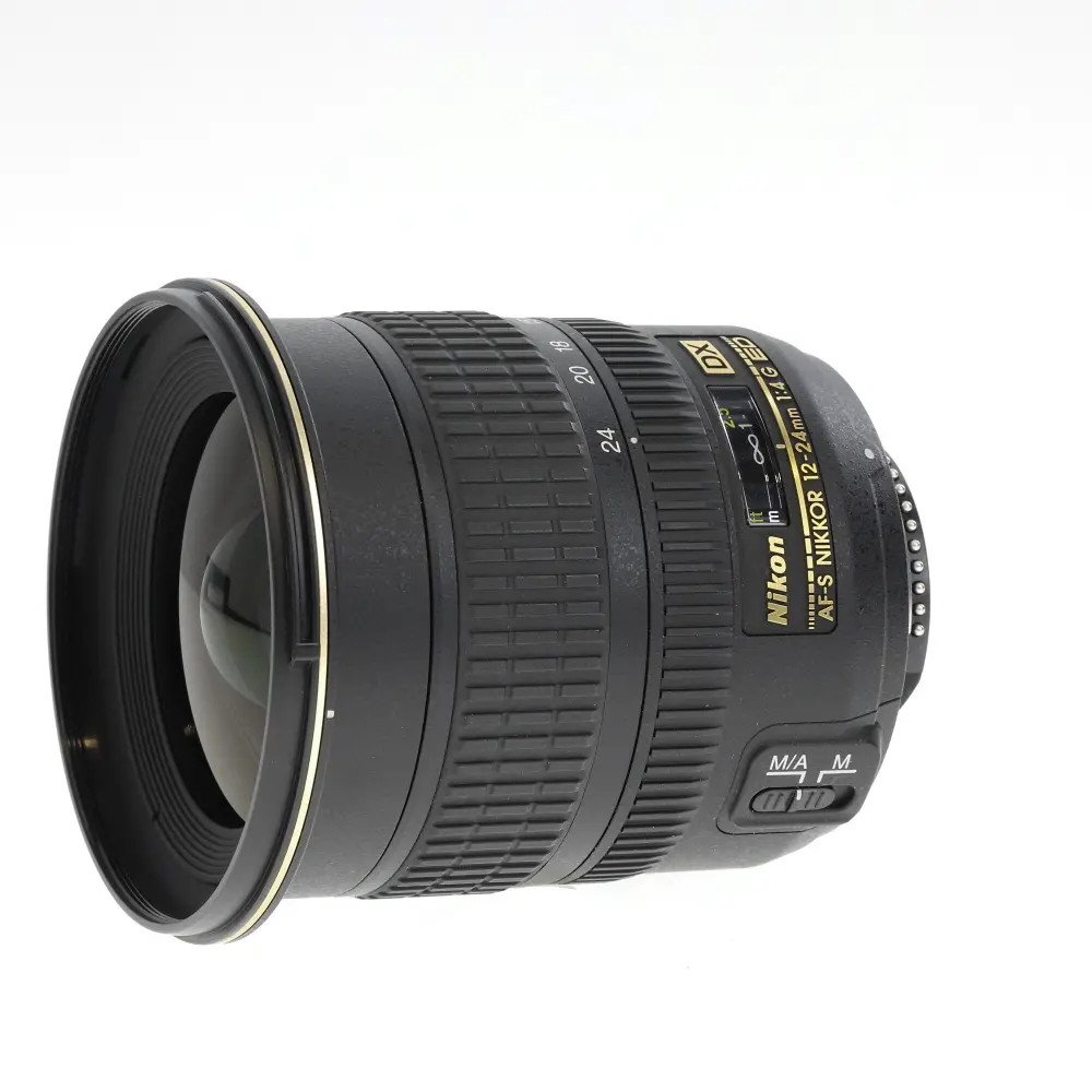 Nikon AF-S DX Nikkor 12-24mm f/4 G ED IF Autofocus APS-C Lens used