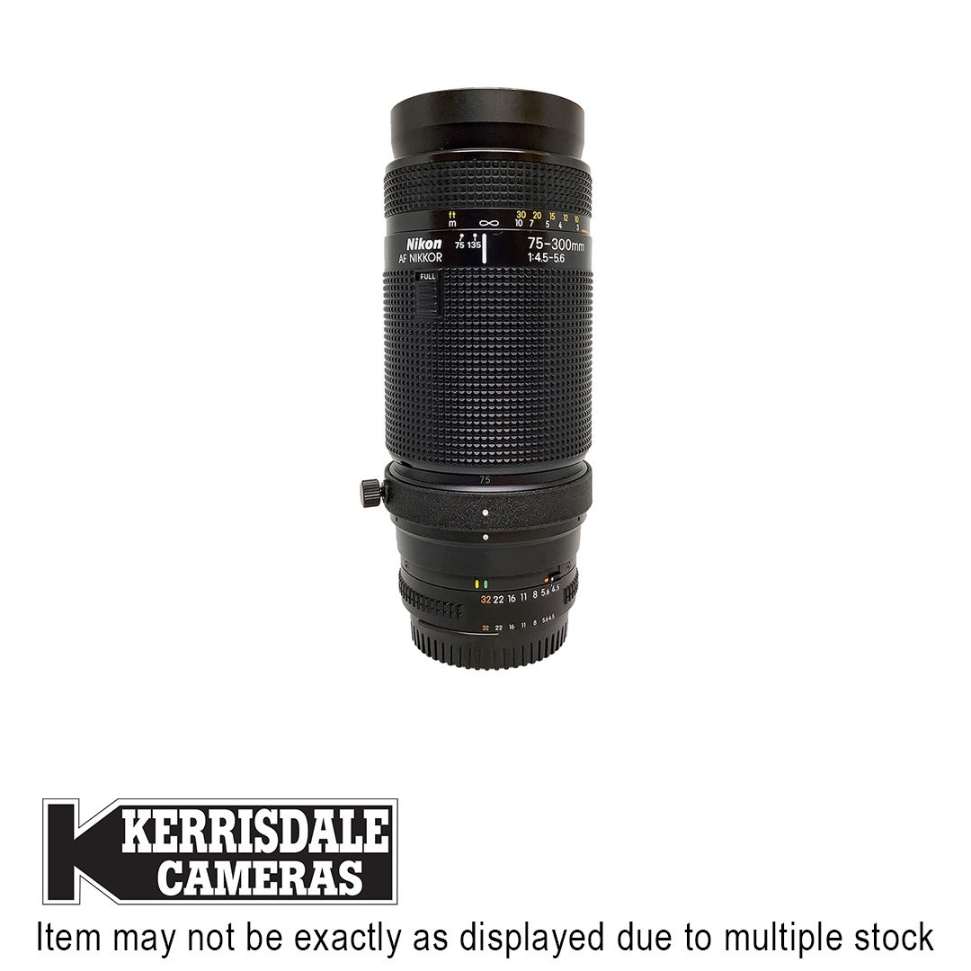 Nikon-Used 75-300mm F4.5-5.6 AF - Fair Condition - Dusty - Nikon FX Mount – Used # 587.22305800X