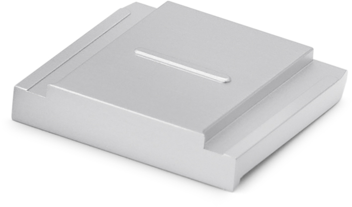 Leica Hotshoe Cover - Aluminum - Silver