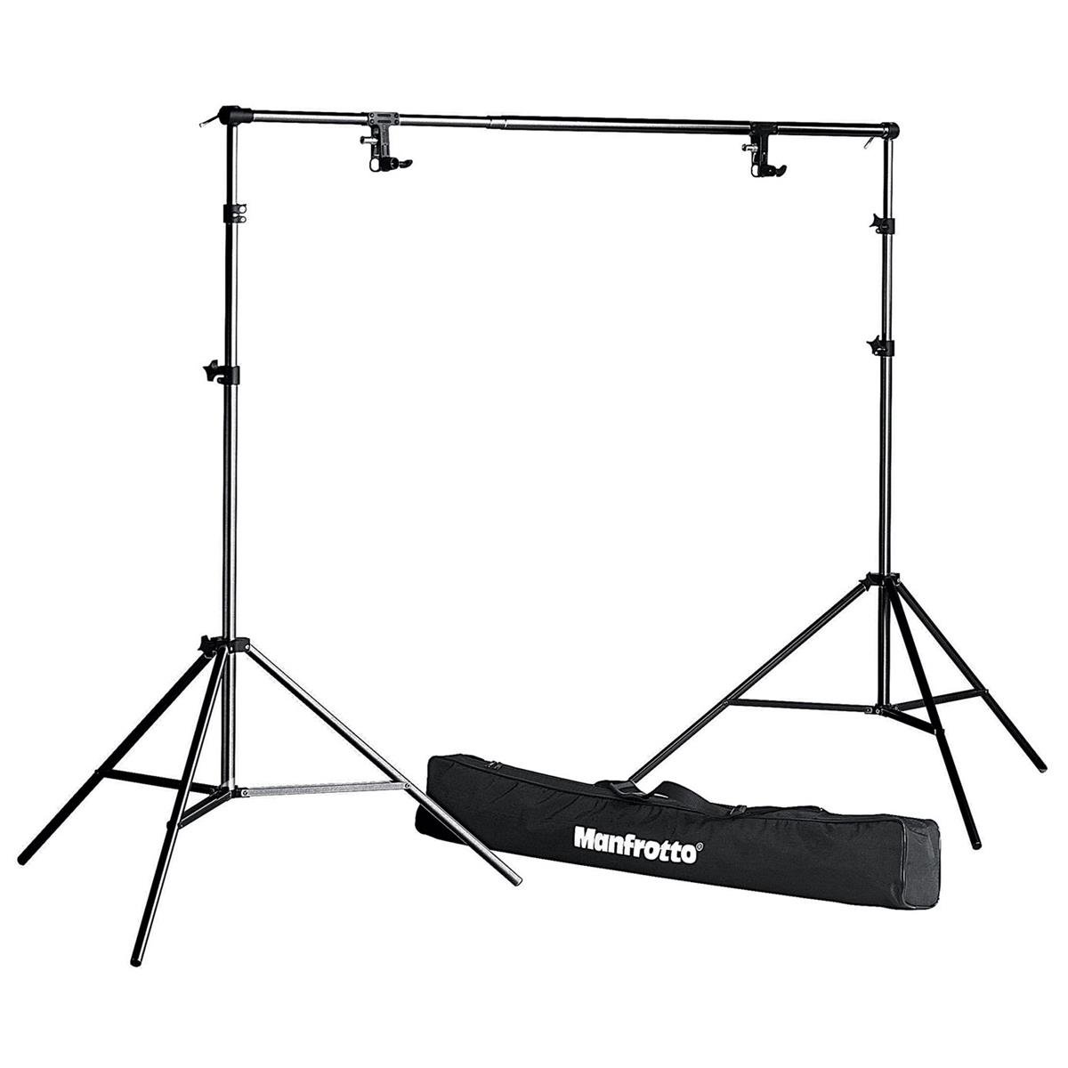 Manfrotto 1052JBAC 272B 背景サポート Manfrotto 314B Black Background Support Kit - 272B + 2-052B + 2