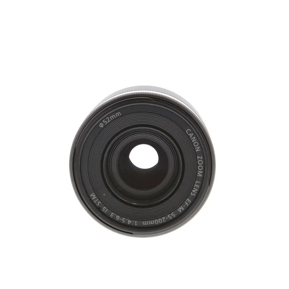 Canon 55-200mm f/4.5-6.3 IS STM Lens for EF-M Mount used