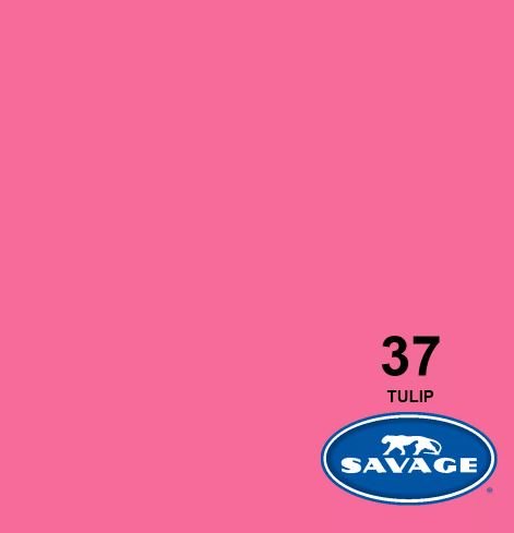 Savage-Universal Seamless Paper 86"x12yds - 37 Tulip (NOTE: Due to over limit size & weight, additional shipping fees apply to this item. We will contact you prior to shipping.)
