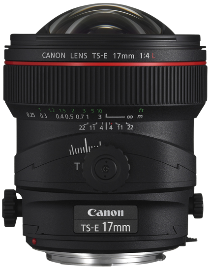 Canon TS-E 17mm F4L Tilt-Shift