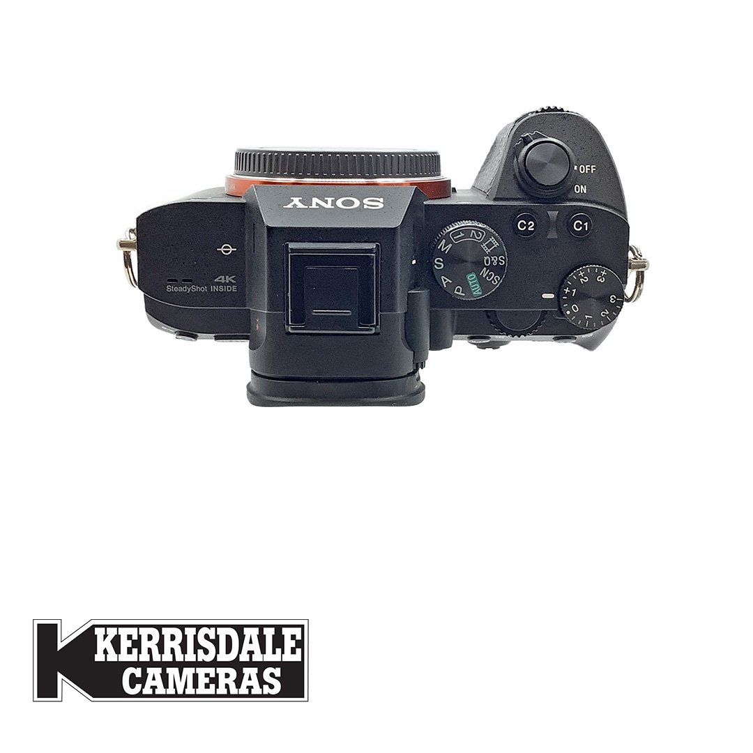 Sony-Used A7 III Body - 24MP 4K WiFi - Fair Condition - Small Scuffs - Shutter Count 75,800 - Sony FE Mount - Used # 587.22119800X