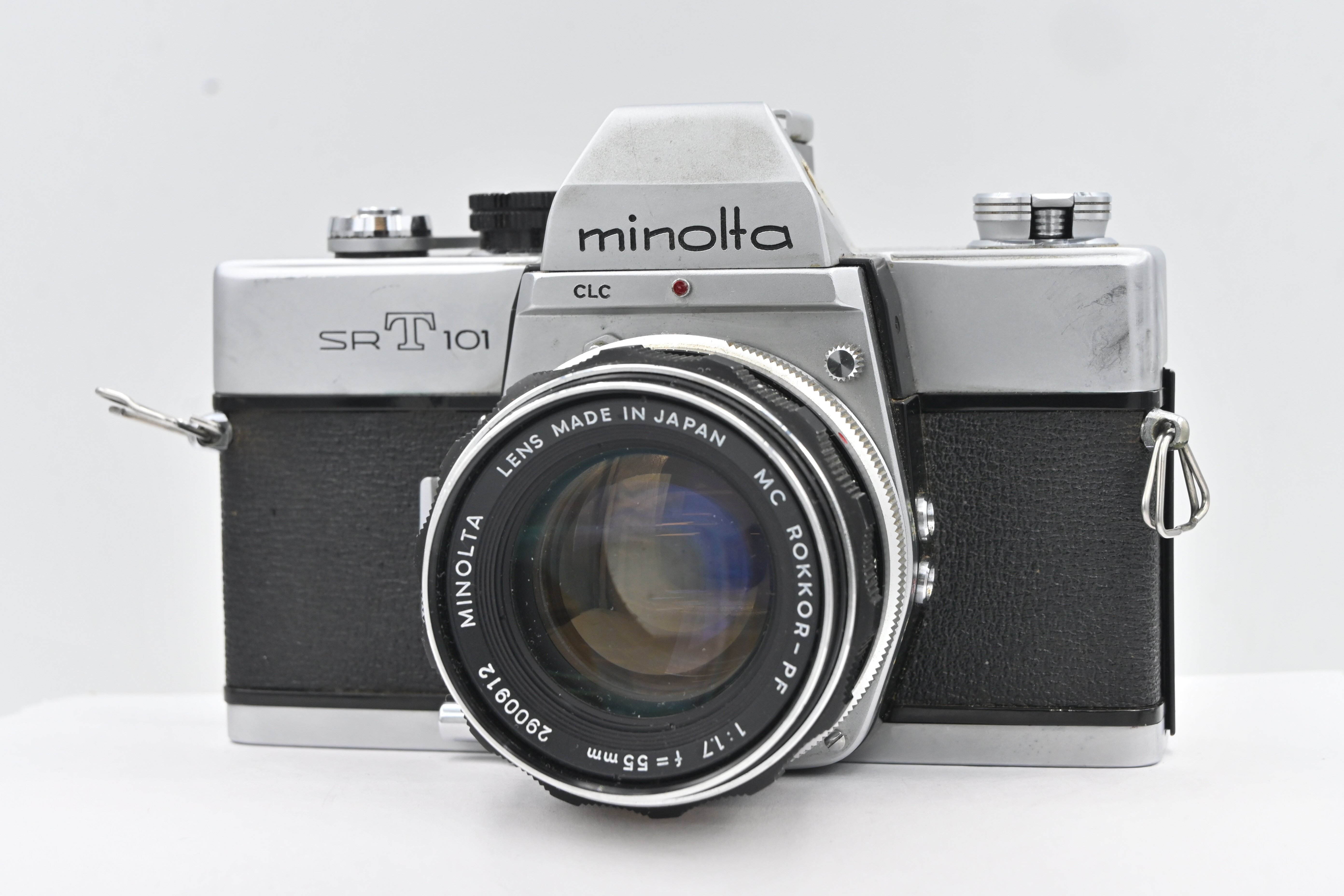 Minolta SRT 101 camera body w/ 55mm f1.7 lens - The Photo Center