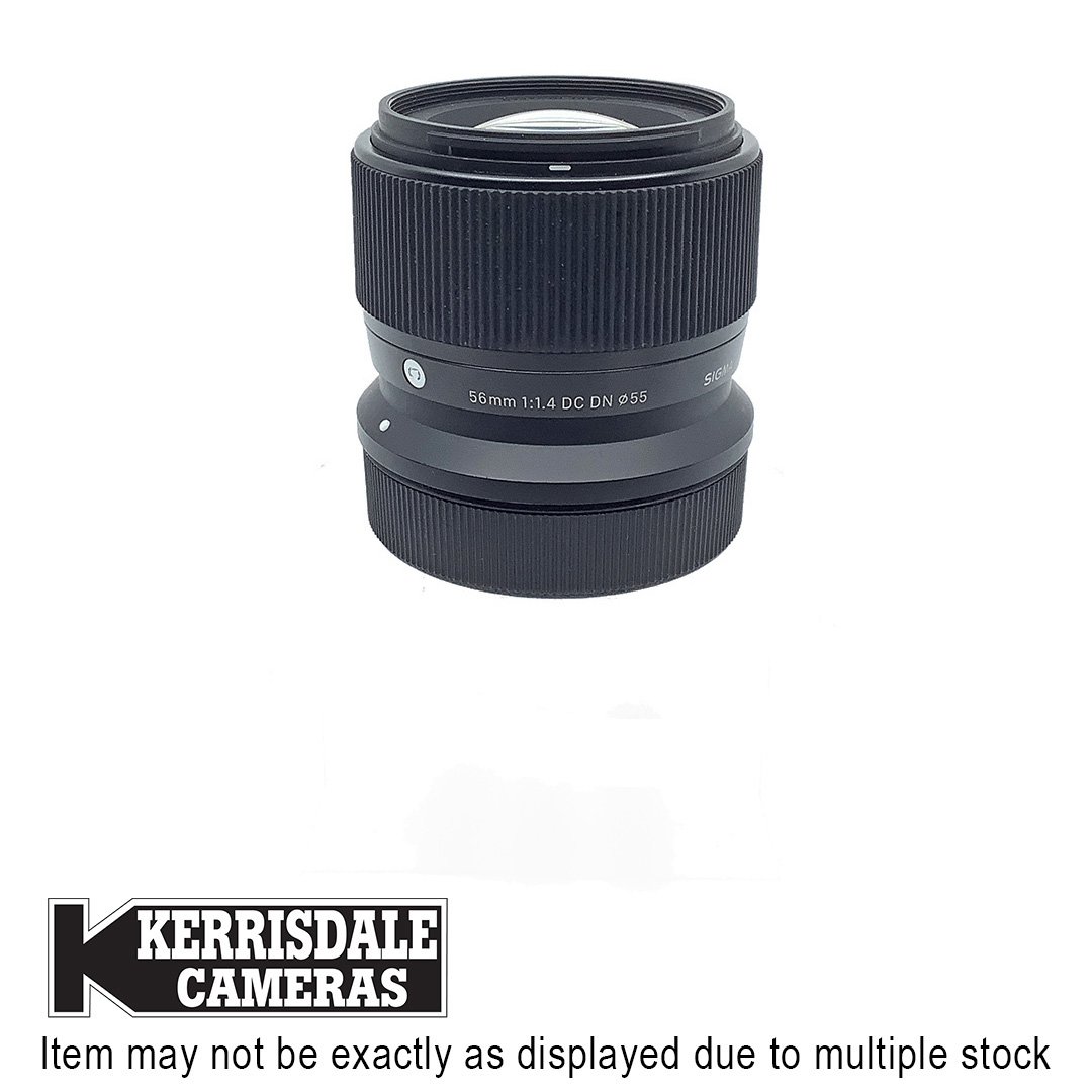Sigma-Used 56mm F1.4 DC DN - Good Condition - Canon RFS Mount - Used # 587.21806101