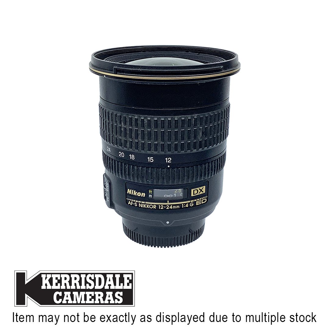 Nikon-Used 12-24mm F4 AFS Lens - Fair Condition - Fungas – Nikon DX Mount– Used # 587.20107104