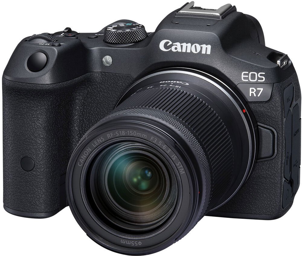 Canon EOS R7 Mirrorless Camera with RF-S 18-150mm F3.5-6.3 IS STM Lens ...