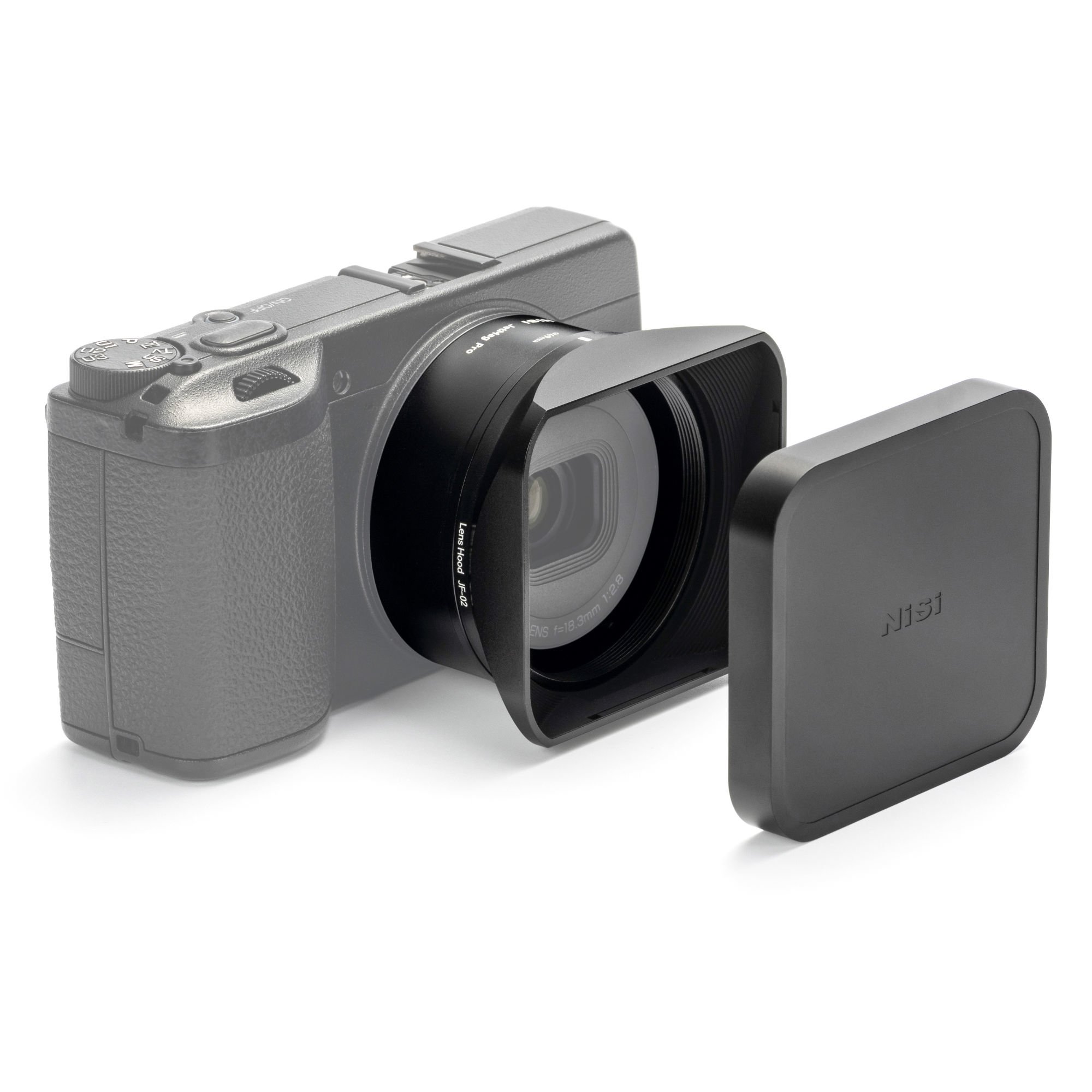 Nisi JetMag Pro Lens Hood Kit for Ricoh GRIV - Black