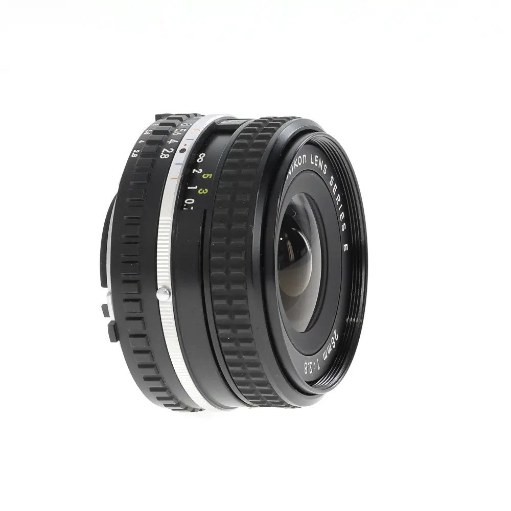 Nikon 28mm f/2.8 Series E AIS Manual Focus Lens used