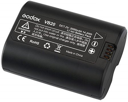 Godox VB20 Li-ion Battery for V350 Speedlite Flash