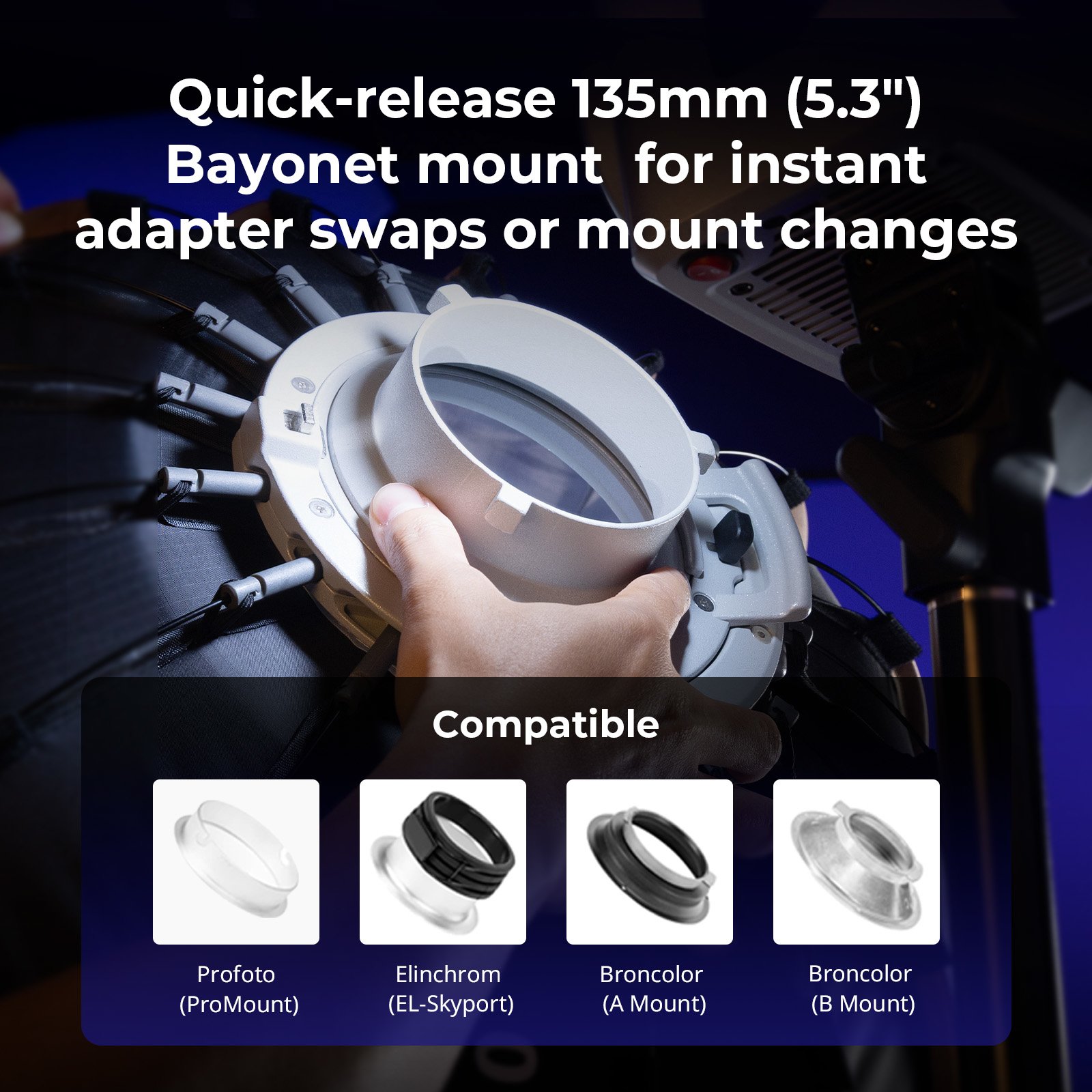 Smallrig FP-90 Quick-Setup Folding Parabolic Softbox #5395